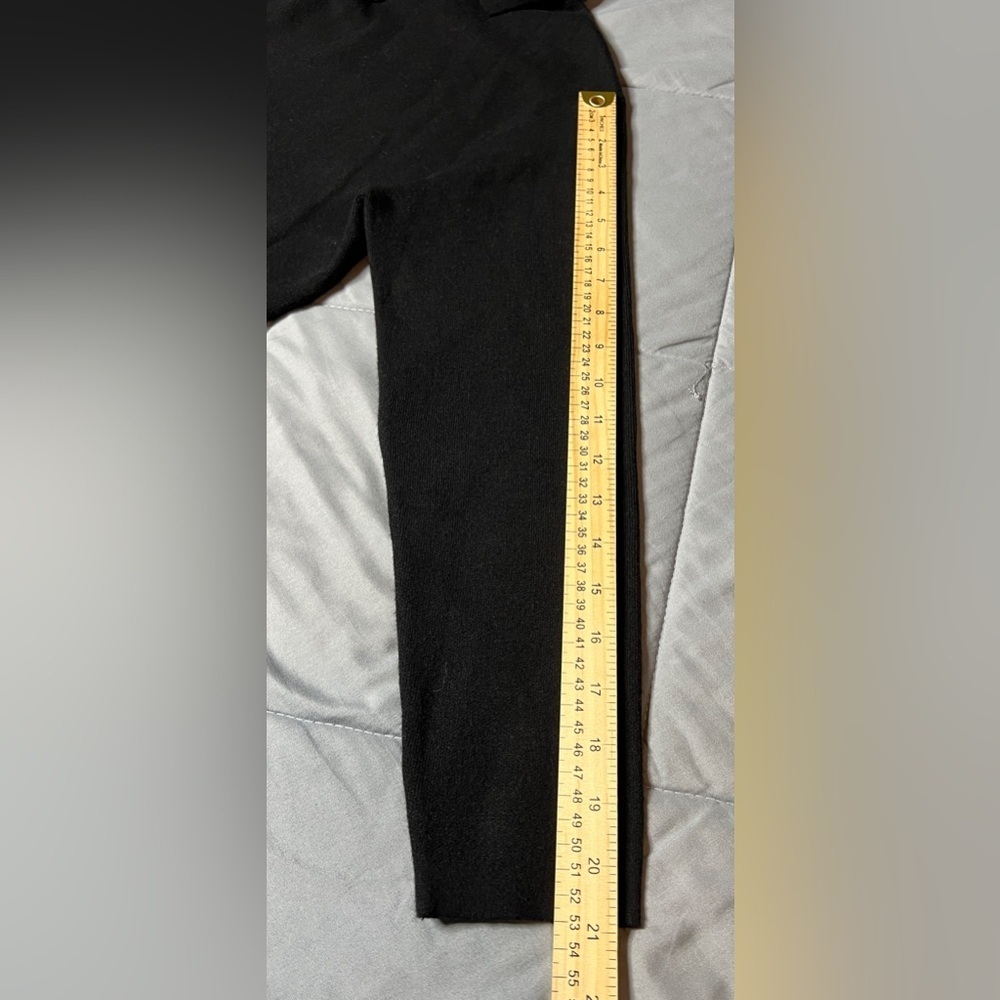 Zara Men's Black Soft Knit Polo Shirt - Picture 5 of 5